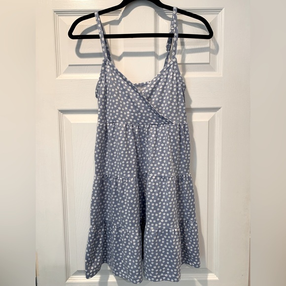 Hollister Blue Floral Dress XS - Picture 1 of 3